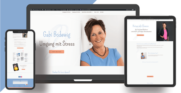 Website-Aufbau und Weiterentwicklung für Stress- und Krisenbegleitung