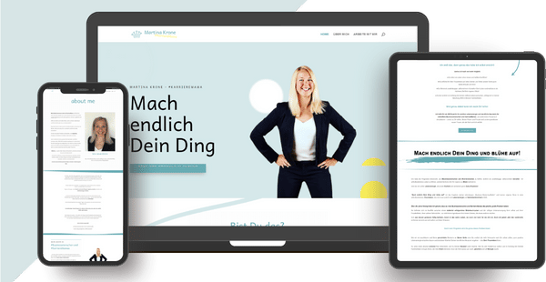 Website-Neubau für Business- und Personalcoach