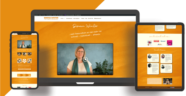 Website-Relaunch & Systemaufbau für Physiotherapeutin und Gesundheitscoach