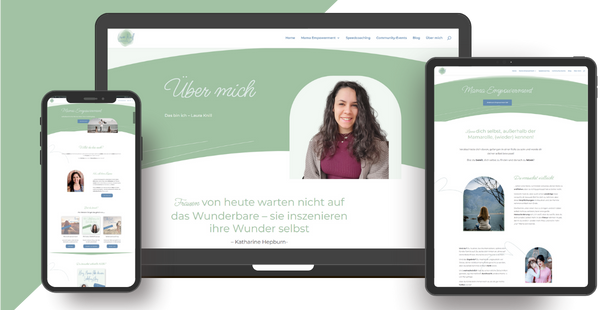 Website-Makeover für Mamacoach