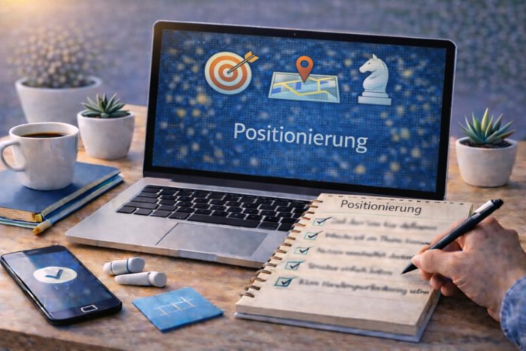 Positionierung