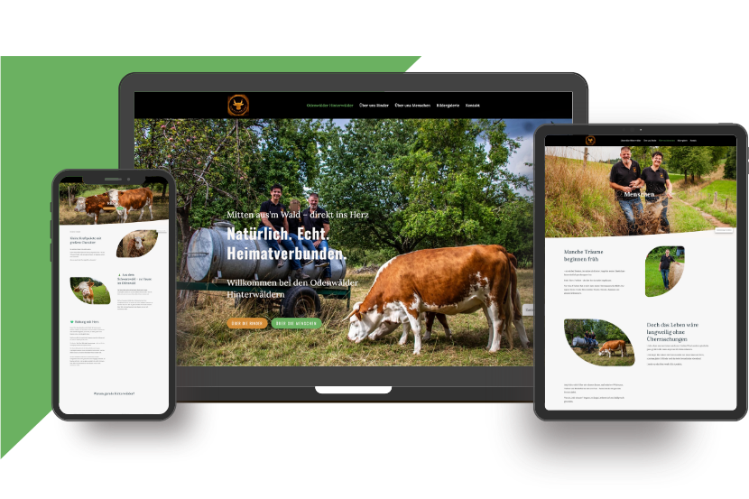 website für betrieb