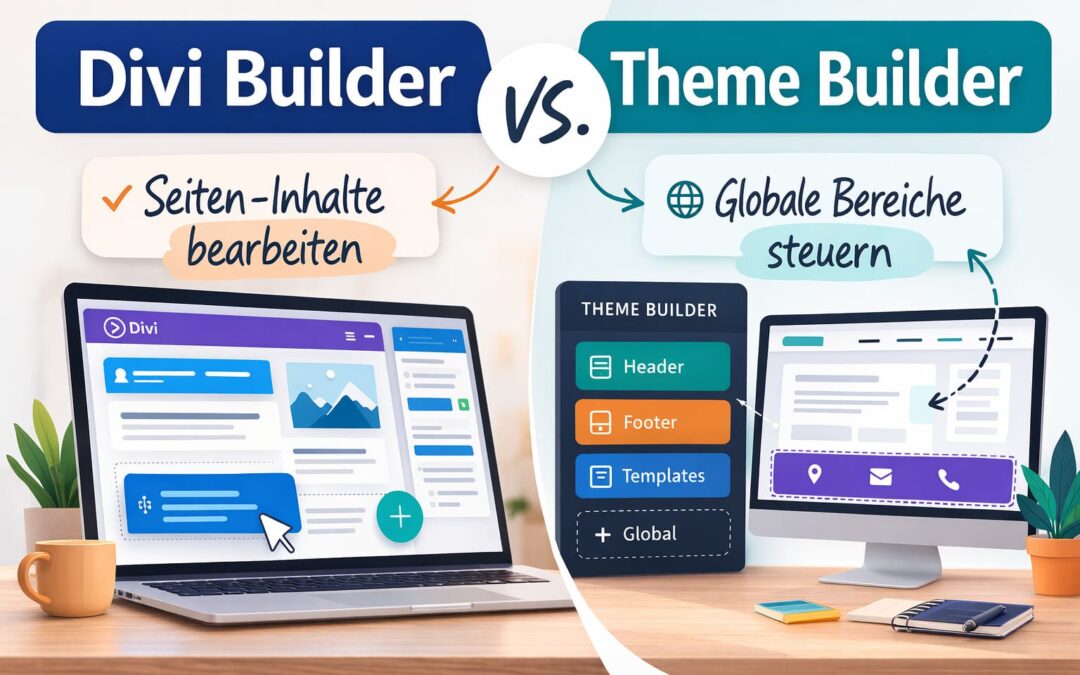 Divi Builder vs. Theme Builder