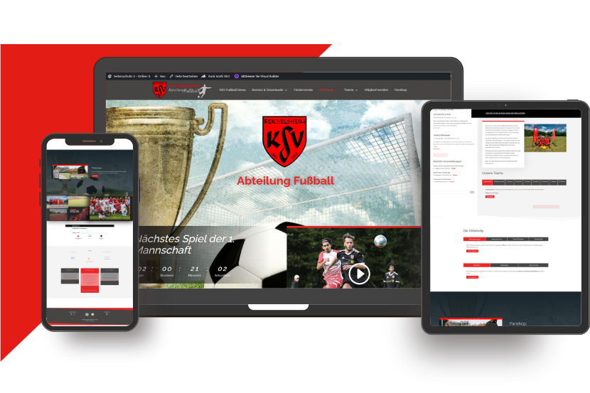 website für verein