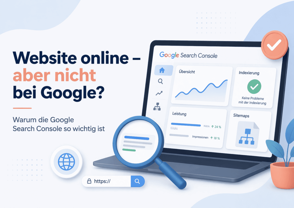 Warum Deine Website nicht sofort bei Google erscheint