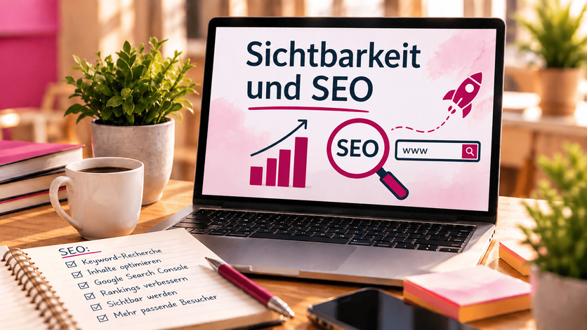 Sichtbarkeit & SEO für Deine Website